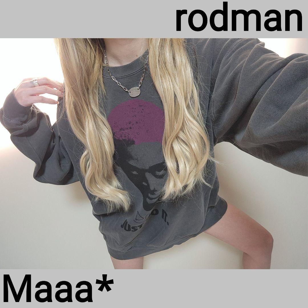 ロッドマン　鬼カッコイイ！　スウェット　トレーナー　ストリートファッション
