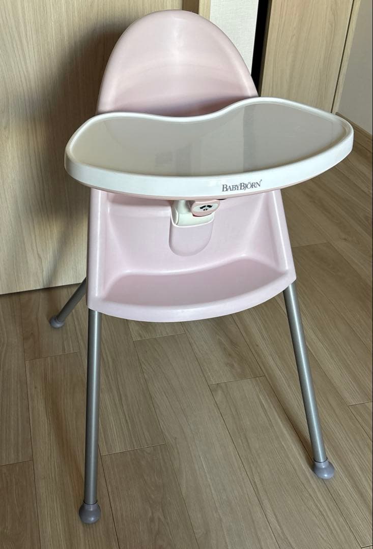 ベビービョルン ハイチェア ピンク 廃盤品 ベビーチェア