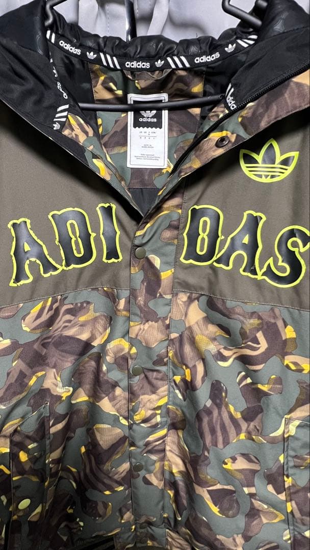 ウェア Adidas boarding Jacket Camo size M
