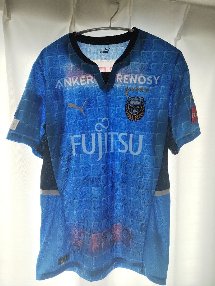 【新品・未使用】川崎フロンターレ　サイン入りユニフォーム