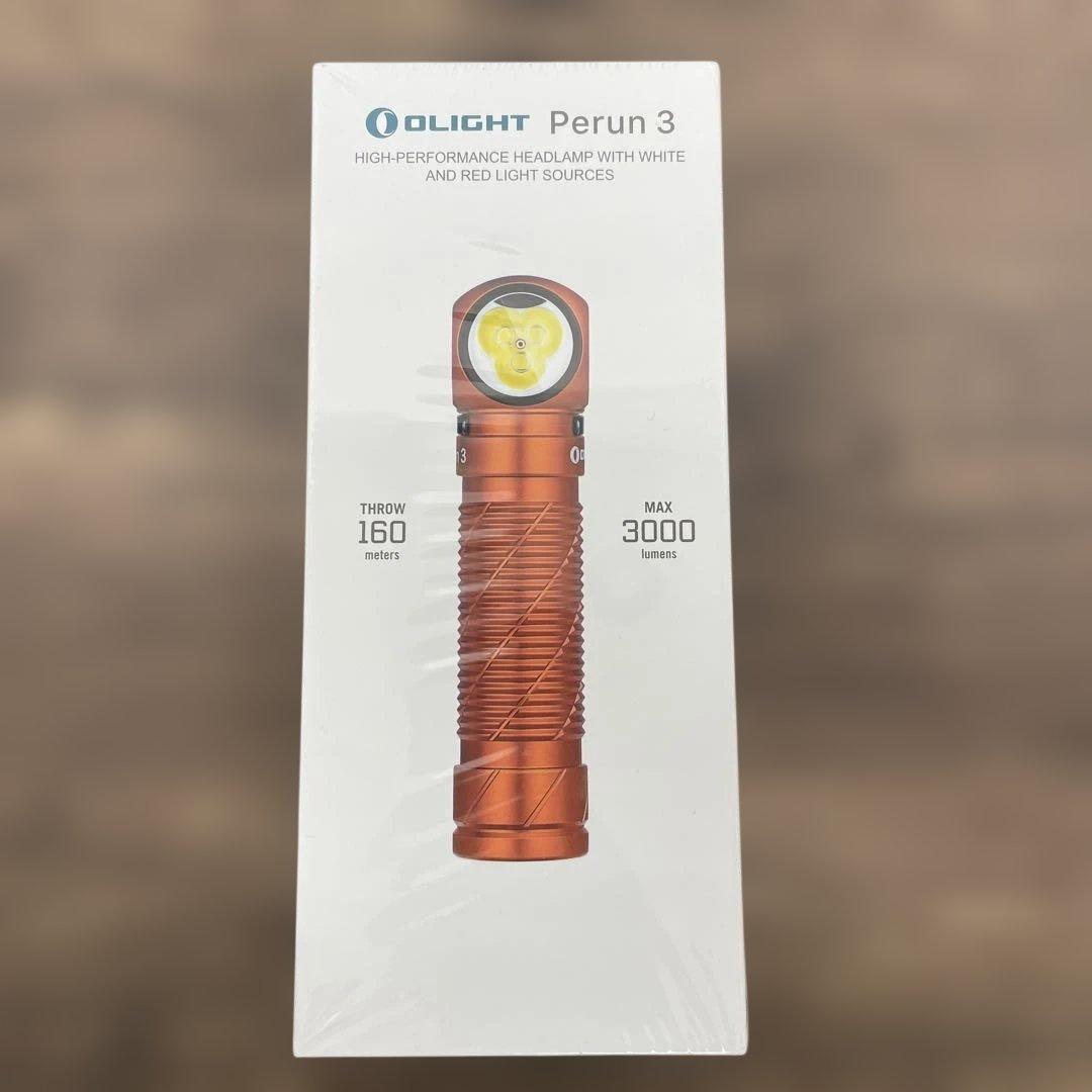 12306 OLIGHT Perun 3 LED ヘッドライト オレンジ