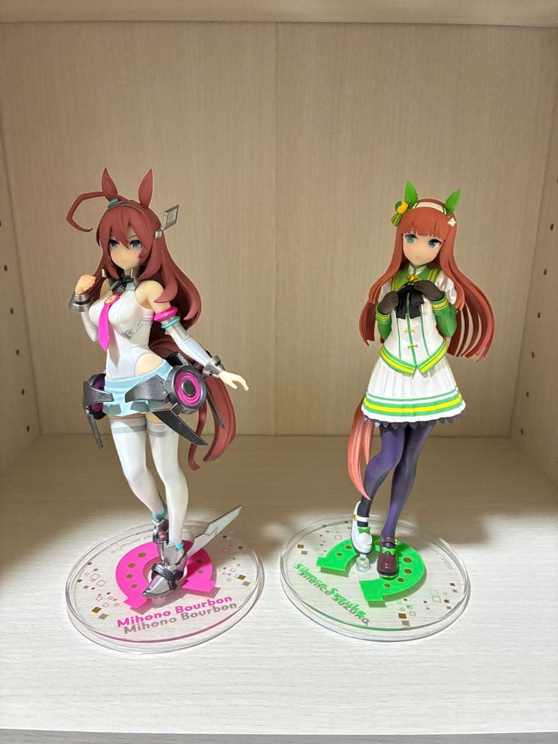 ミホノブルボン　サイレンスズカ　一番くじ　フィギュア
