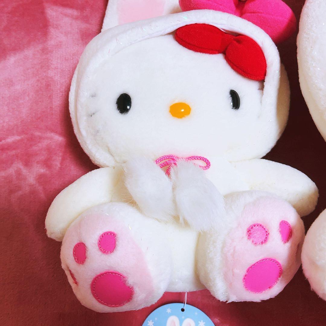 希少レア　ハローキティ　北海道　雪うさぎ　SM 2000年製 サンリオ　レトロ