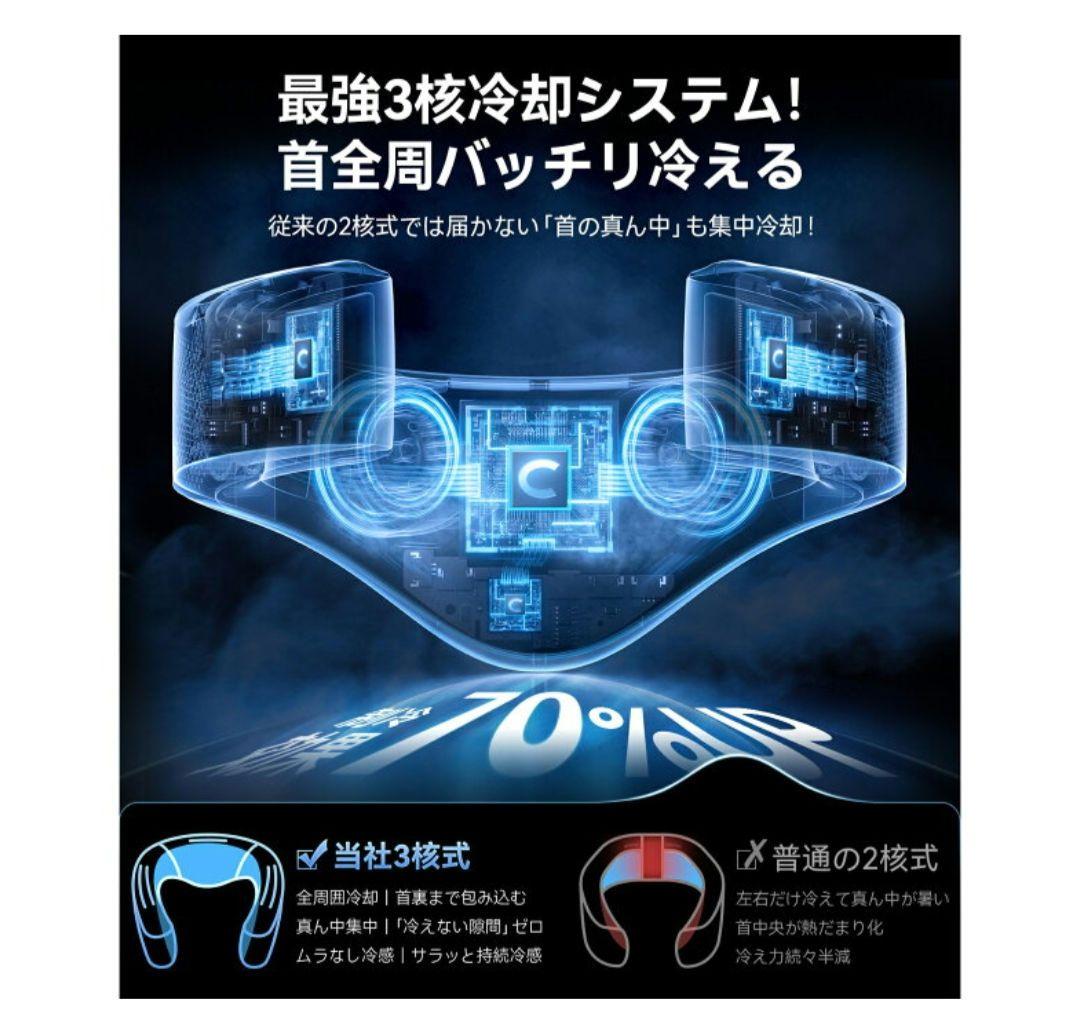 TORRAS COOLIFY Cyber　ネッククーラー ブラック