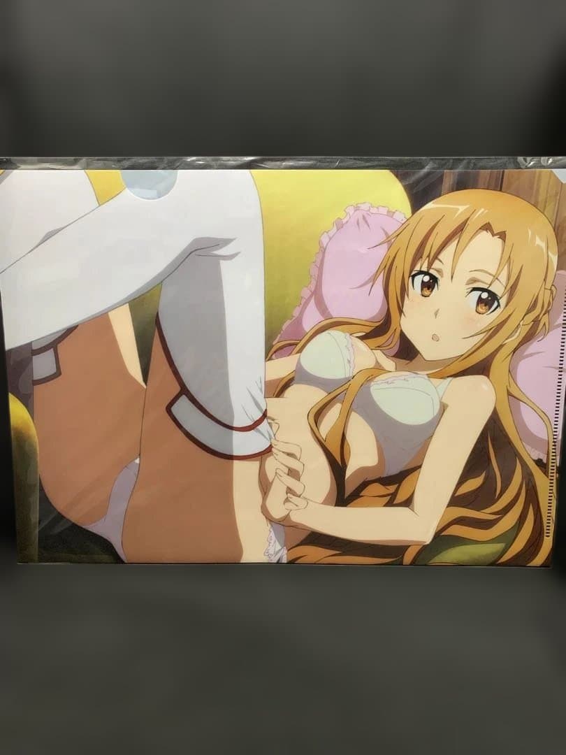 【まとめ売り】ソードアート・オンライン SAO アスナ クリアファイル 未開封