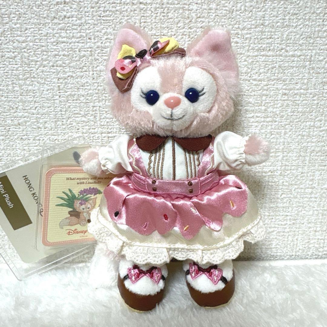 香港ディズニー　リーナベルぬいぐるみキーチェーンGODIVA