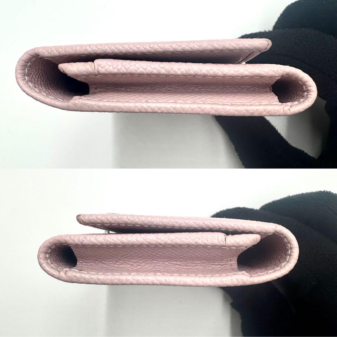 【極美品✨】ブルガリ ビーゼロ 名刺入れ カードケース レザー サークルロゴ