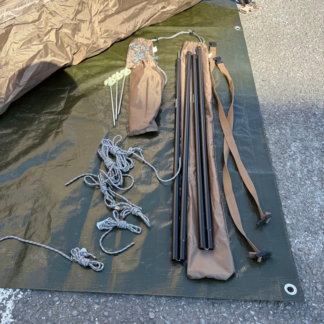 【美品】Naturehike 2人用コットテントセット