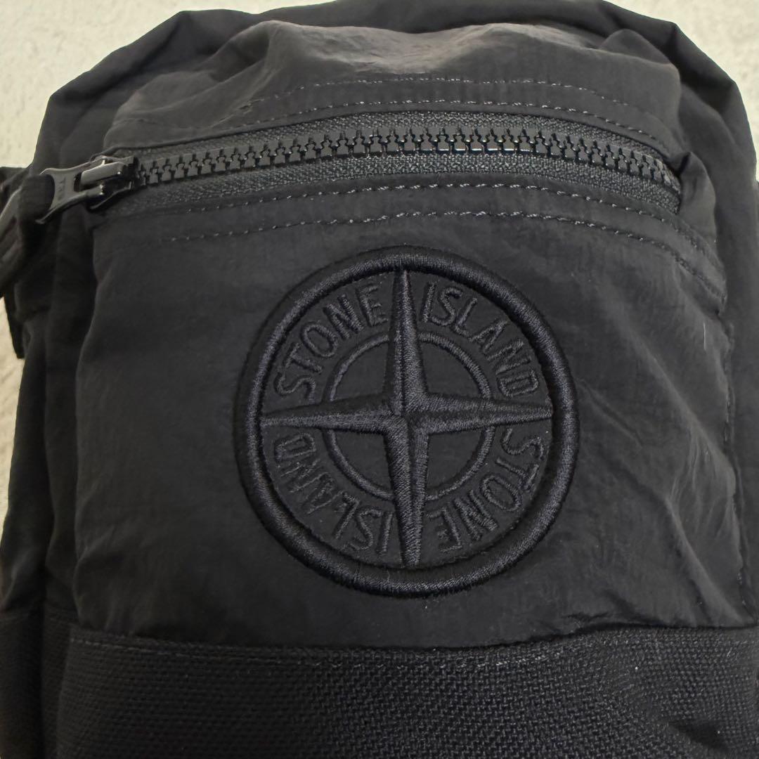 【美品】STONE  ブラック ショルダーバッグ ナイロン ミニ
