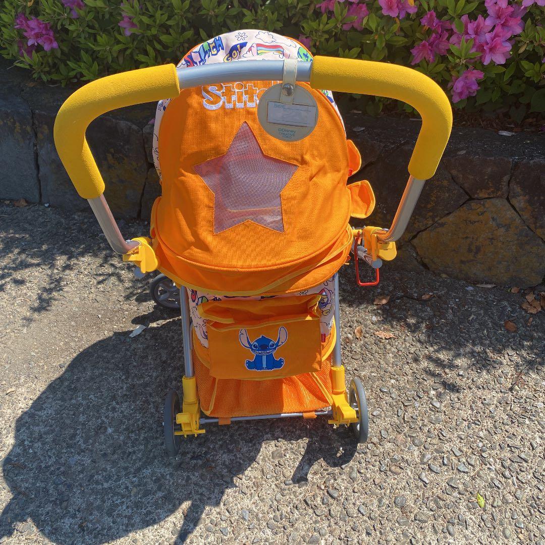 ペットパラダイス　ディズニー　スティッチ　バギーカー　ペットカート