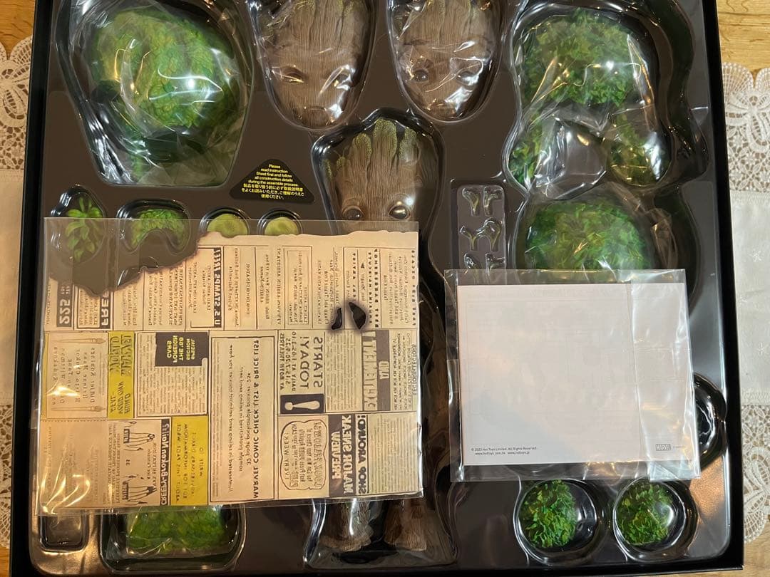 ホットトイズ　アイ・アム・グルート　hottoys groot グルート