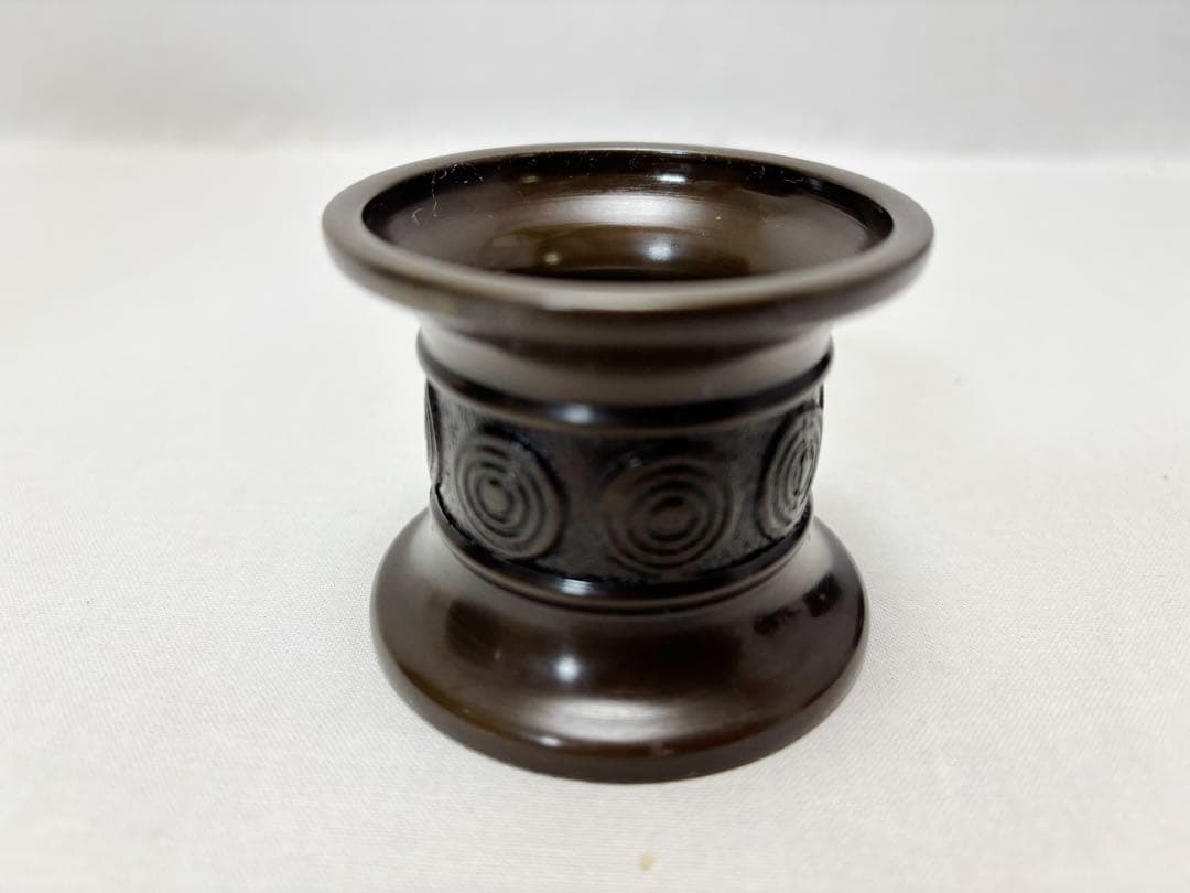 茶道具 宗芳作 唐銅 累座皆具 おしゃれ 杓立て 建水蓋置 水指 煎茶道具共箱