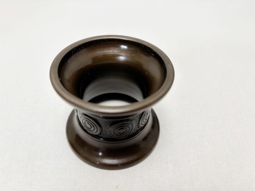 茶道具 宗芳作 唐銅 累座皆具 おしゃれ 杓立て 建水蓋置 水指 煎茶道具共箱