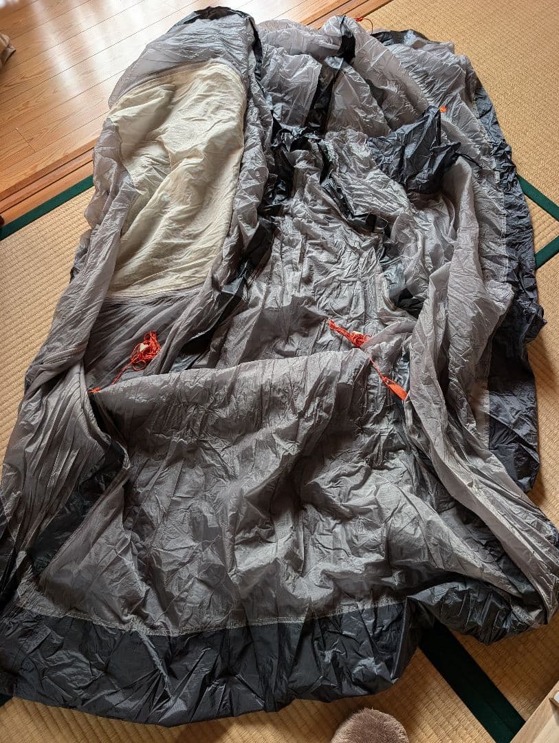 カミナドーム2 finetrack フットプリント＆オプショナルロフト付