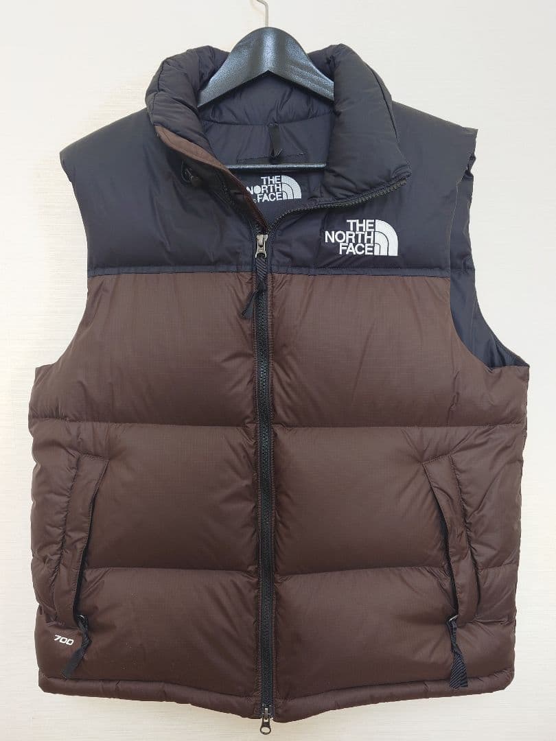 THE NORTH FACE ダウンベスト M ブラウン/ブラック