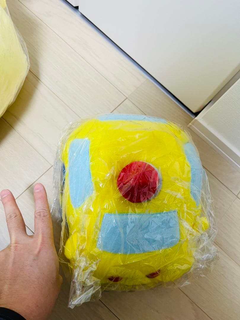 希少★新品★サンリオ 特大ぬいぐるみ ギガジャンボ　ポムポムプリン ＋モルカ２体