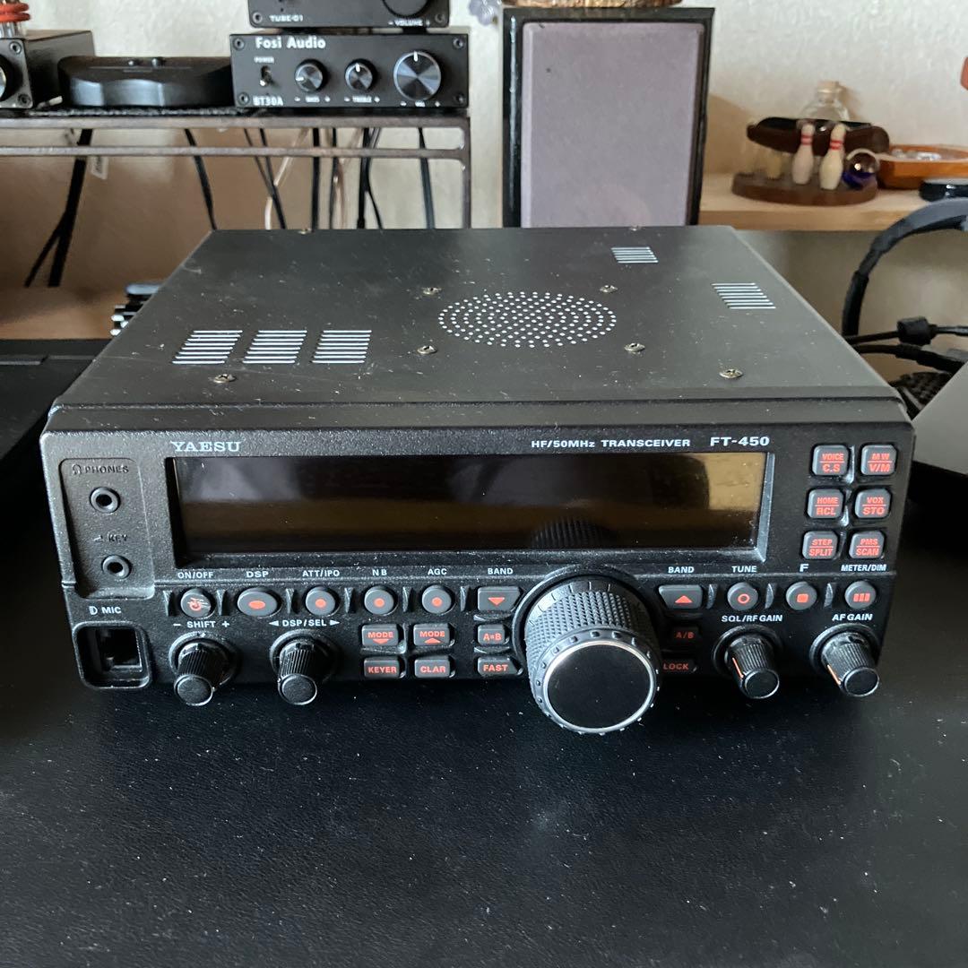 トランシーバー YAESU FT-450 hf\50mhz Transceiver