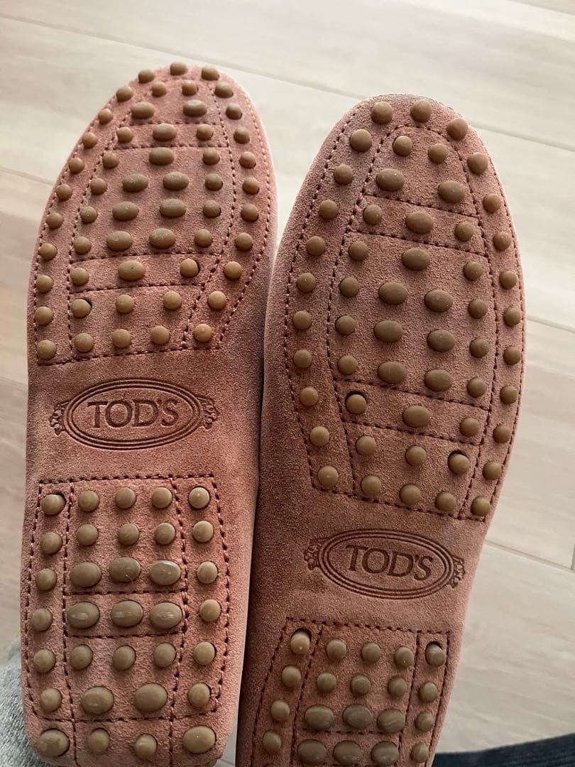 TOD'S スエード ローファー ドライビングシューズ　34 新品