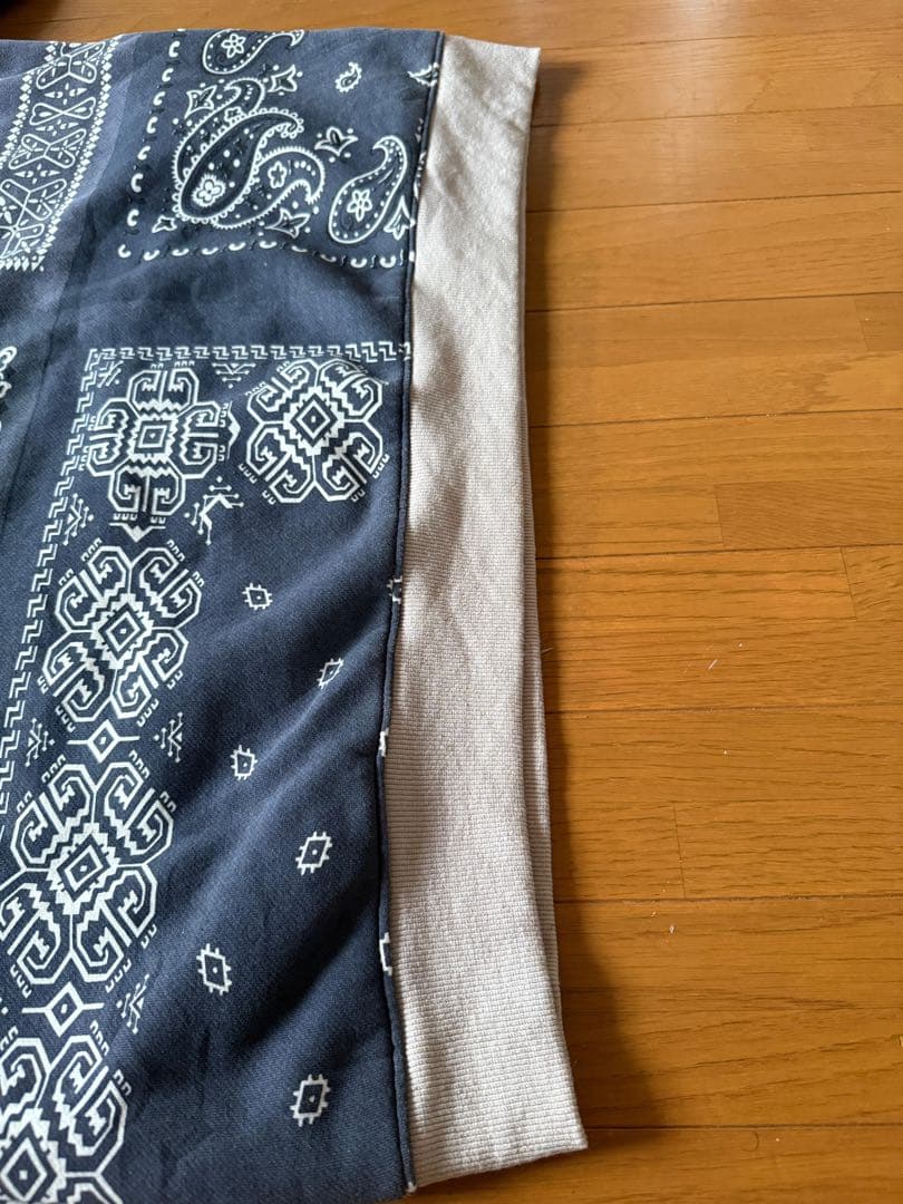 kapital キャピタル　バンダナ　スウェット　ペイズリー サイズ