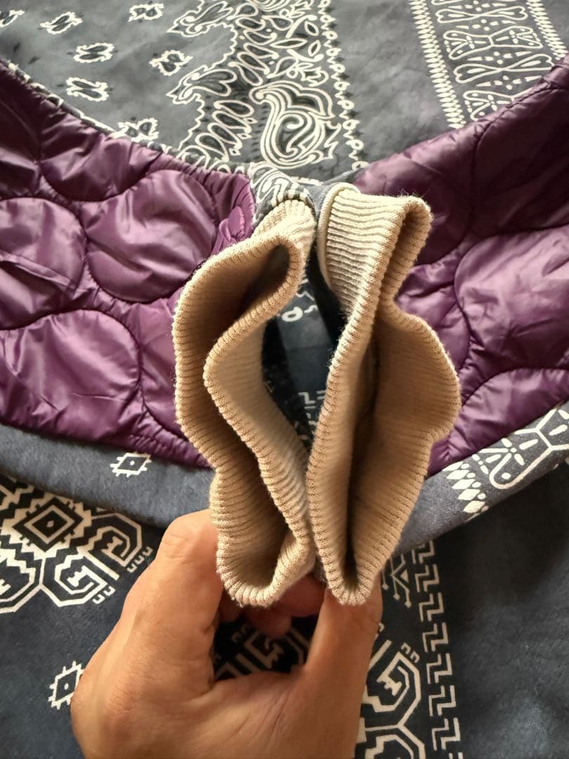 kapital キャピタル　バンダナ　スウェット　ペイズリー サイズ