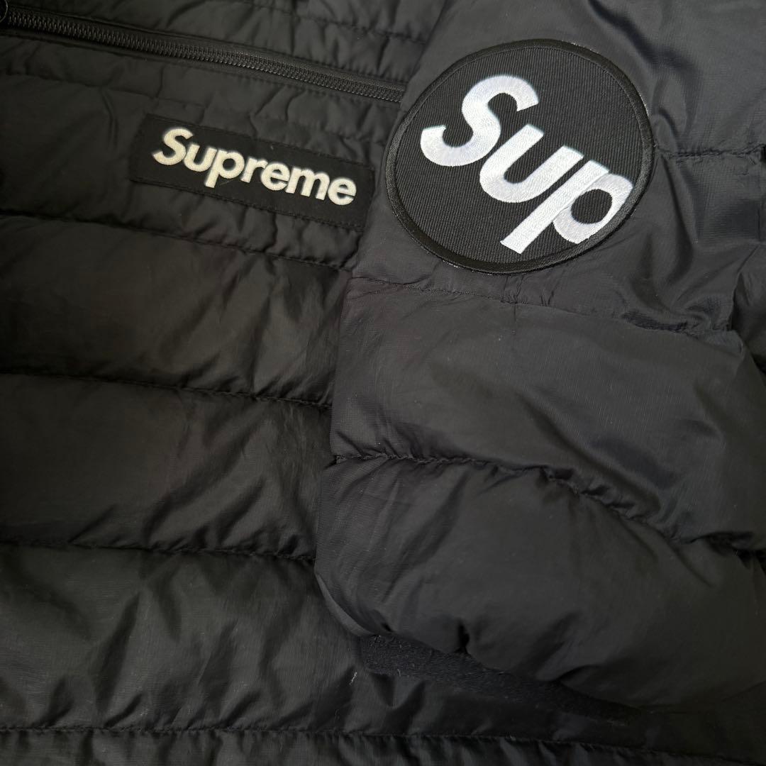 正規品　supreme シュプリーム マイクロダウンジャケット 黒 S〜M相当