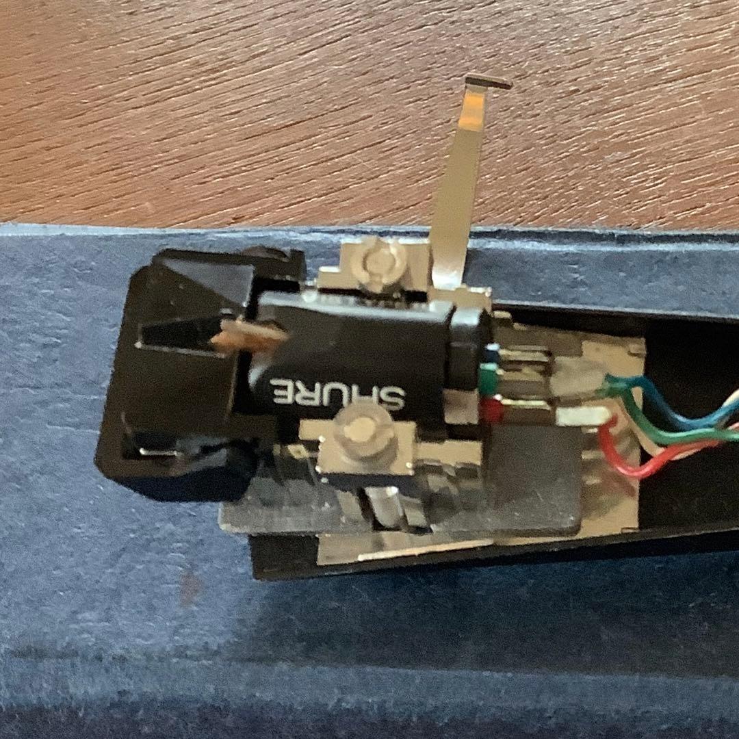 Shure V15 typeIIIカートリッジとヘッドシェル付き完動品