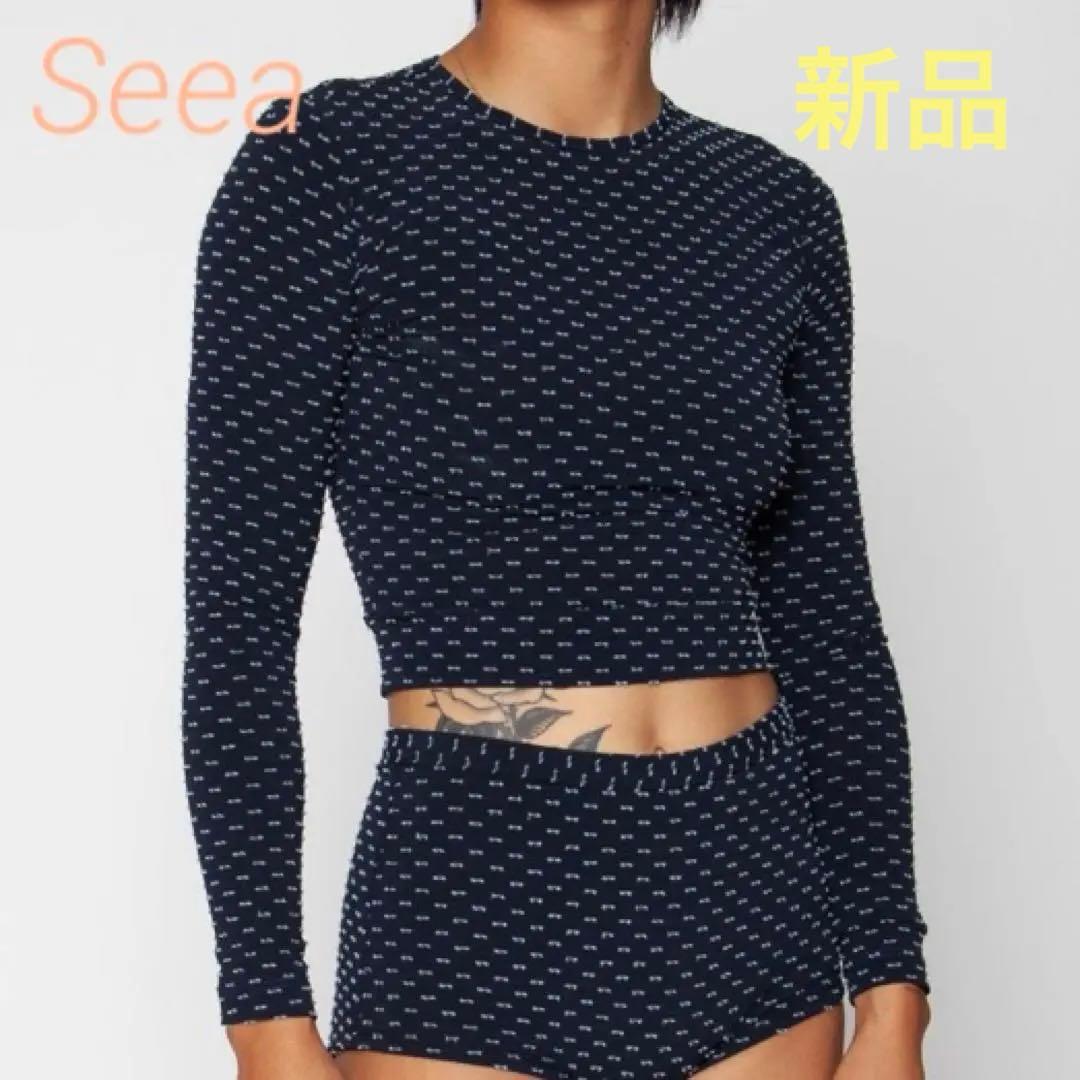 人気　Seea シーア　ラッシュガード XS
