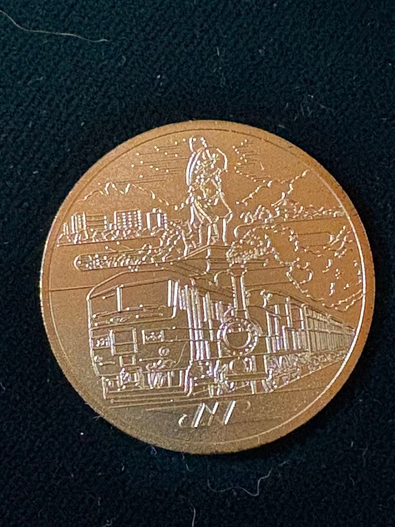 上野駅開業100周年　記念メダル 純銀製 16g 専用ケース　保証書付属