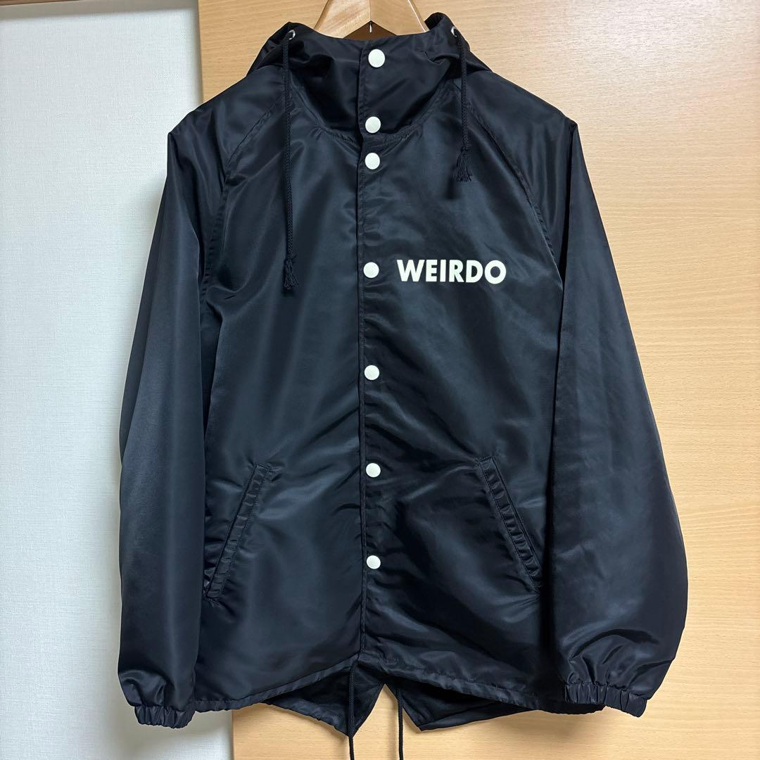WEIRDO ウィアード ブラック ナイロンジャケット M