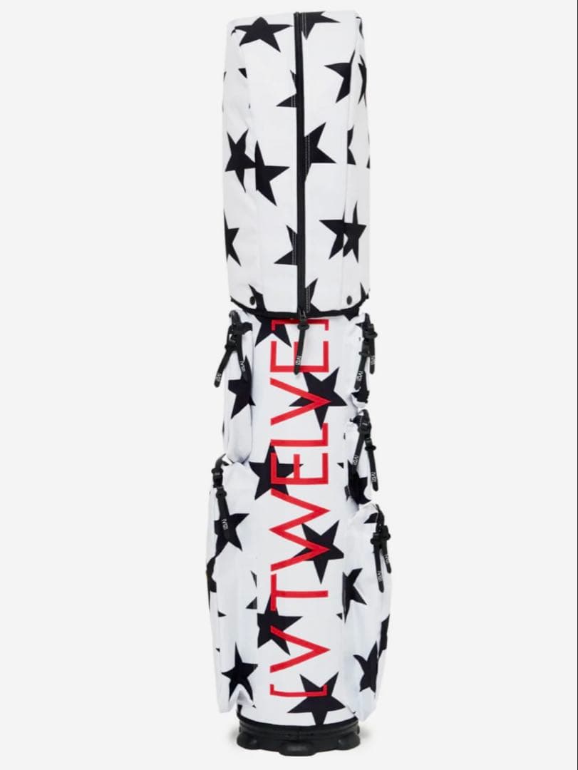 【R】　V12 GOLF　WHITE STARDUST キャディバッグ