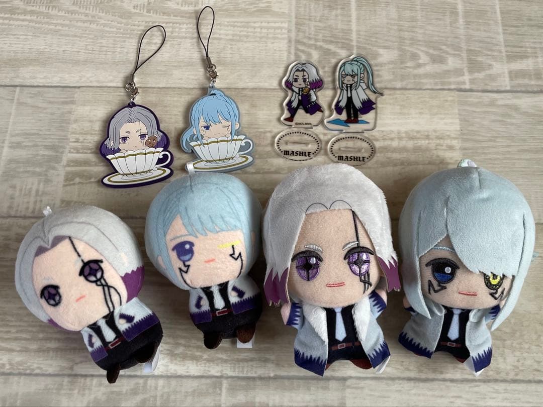 マッシュル アベルウォーカー アビスレイザー ぬいぐるみ キーホルダー セット