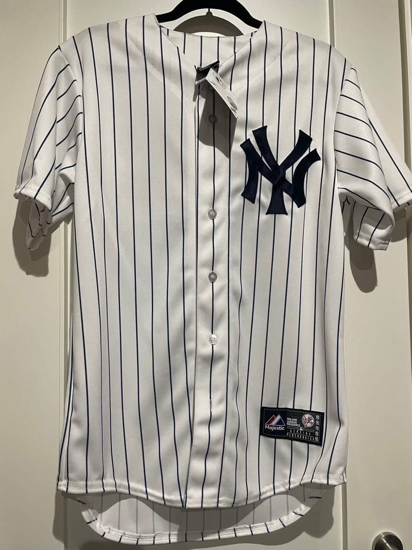 【希少・新品・未着用】MLB ヤンキース マーク・テシェイラ レプリカS