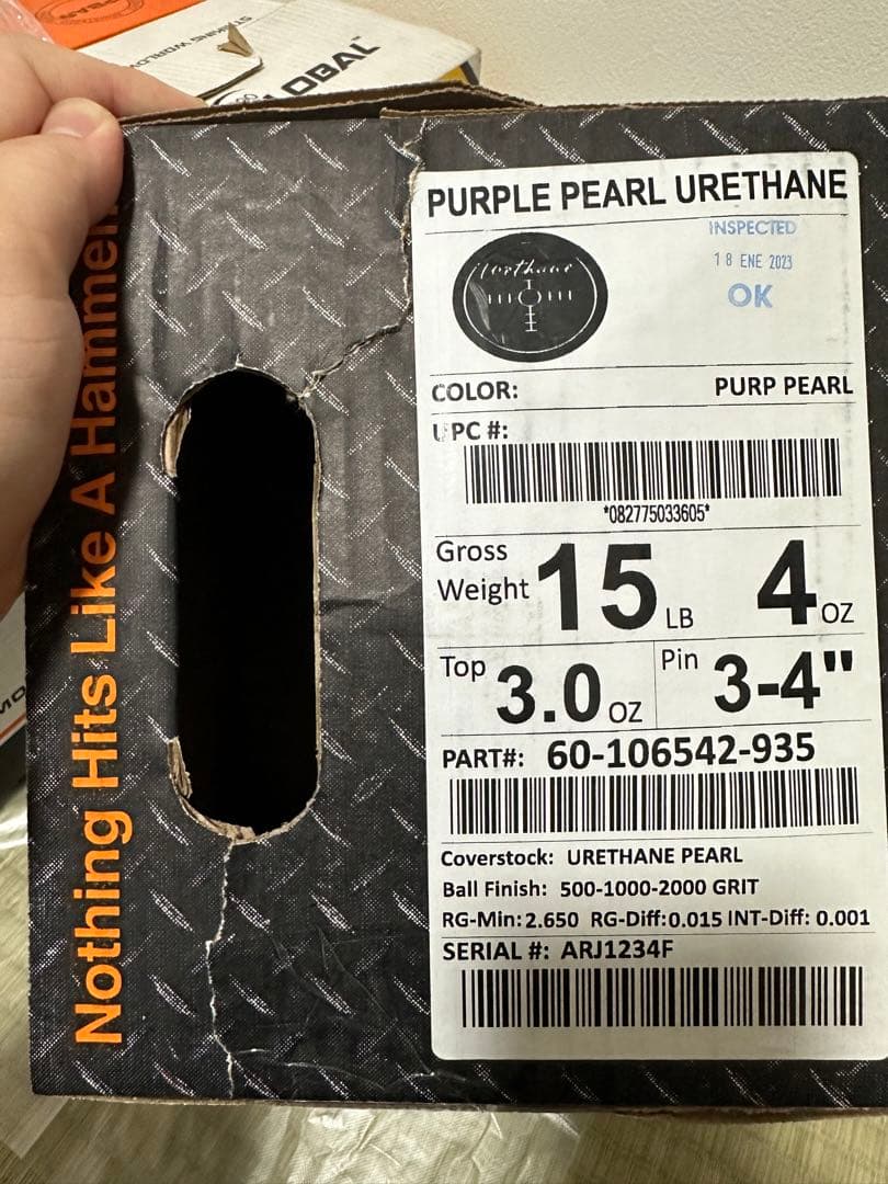 パープルパールウレタン　15P