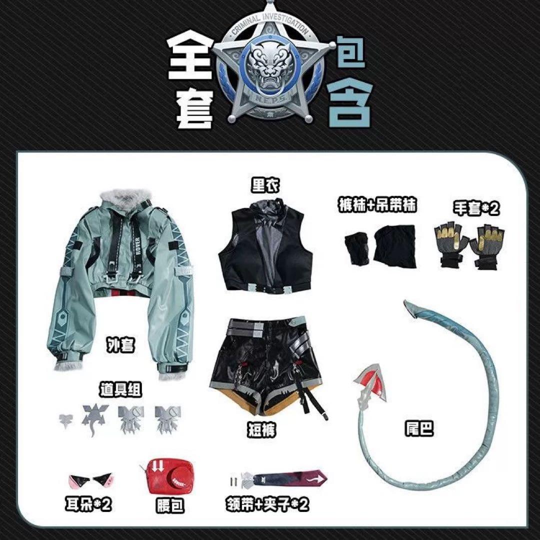 雪乃★ゼンレスゾーンゼロ ジェーンドゥ コスプレ フルセット