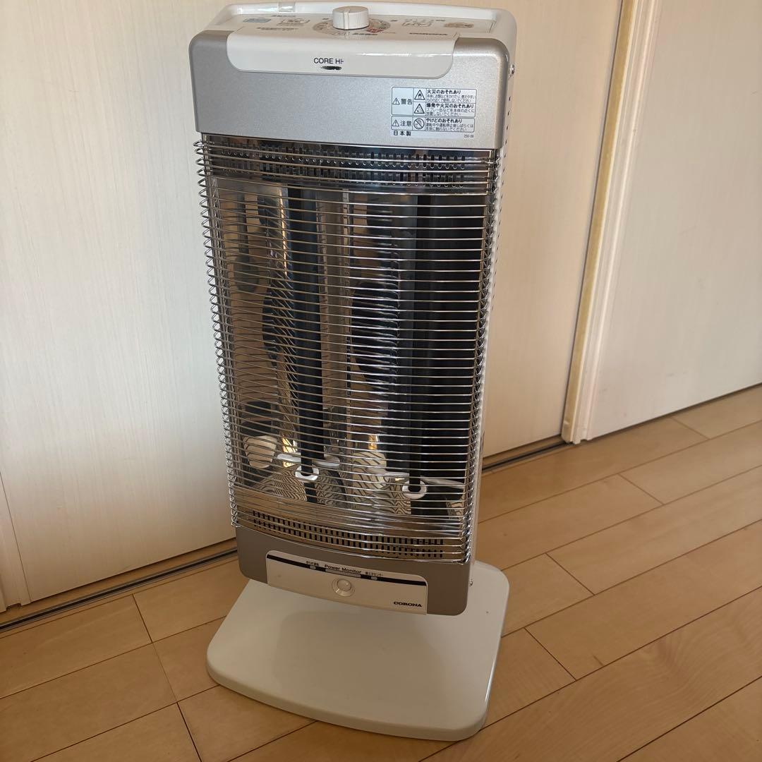 コロナ　遠赤外線電気ストーブ　コアヒート　DH-1218R　2018年製