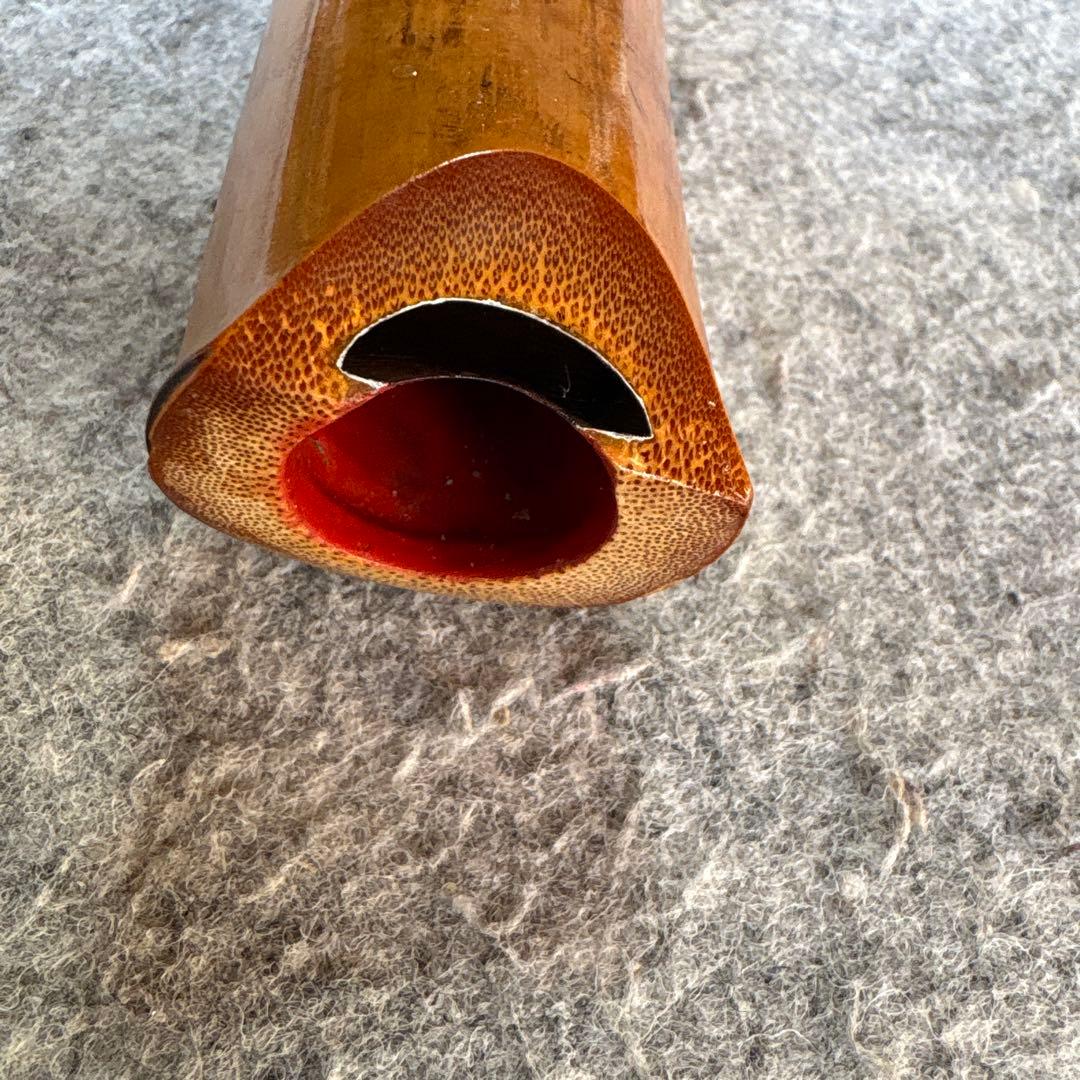 257尺八　ニ尺一寸管　洗心洞印