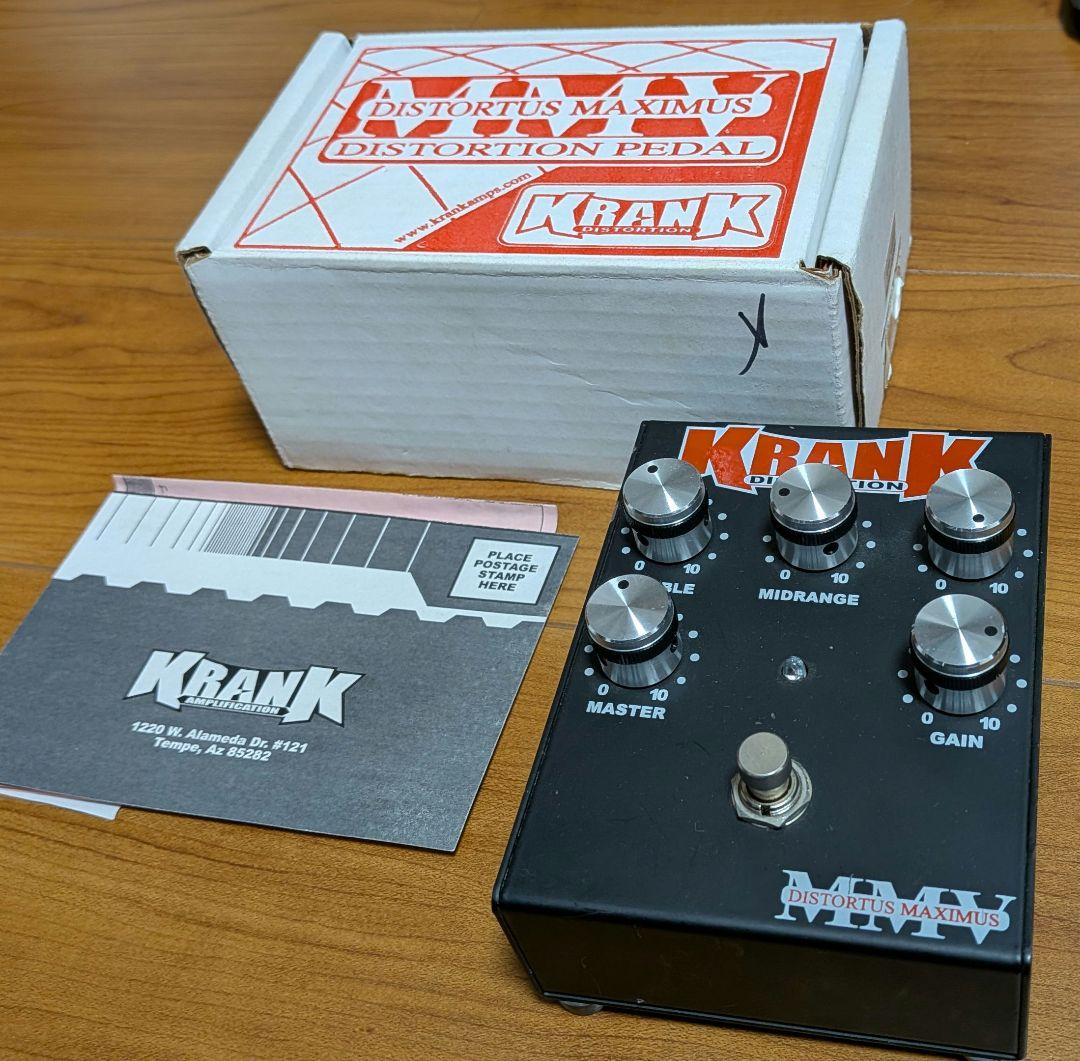 ギター krank distortion distortus maximus