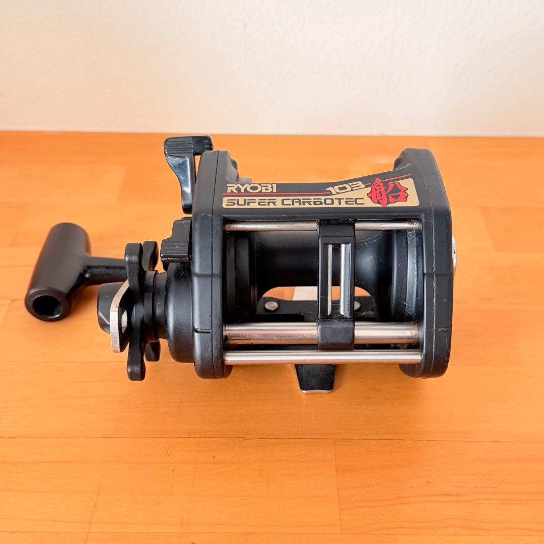 RYOBI 103 SUPER CARBOTEC 船　リョービ　船釣り用リール