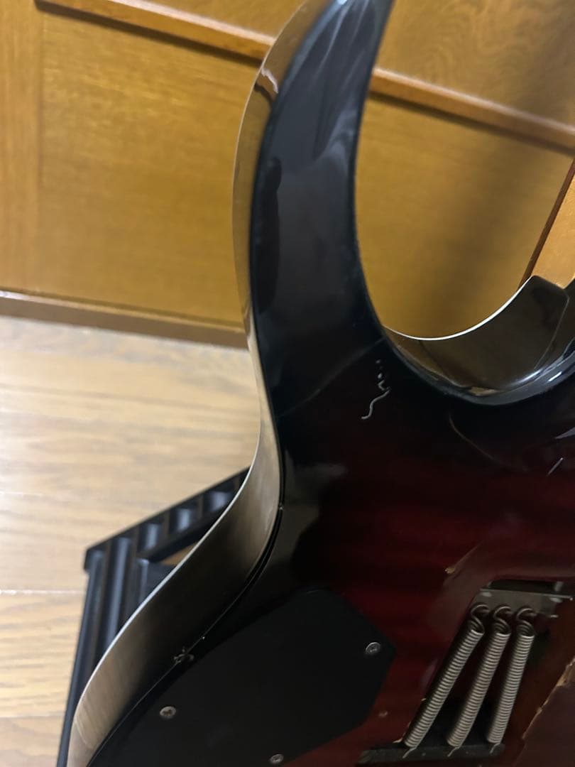 Ibanez RGシリーズ イエロー ステッカーアート
