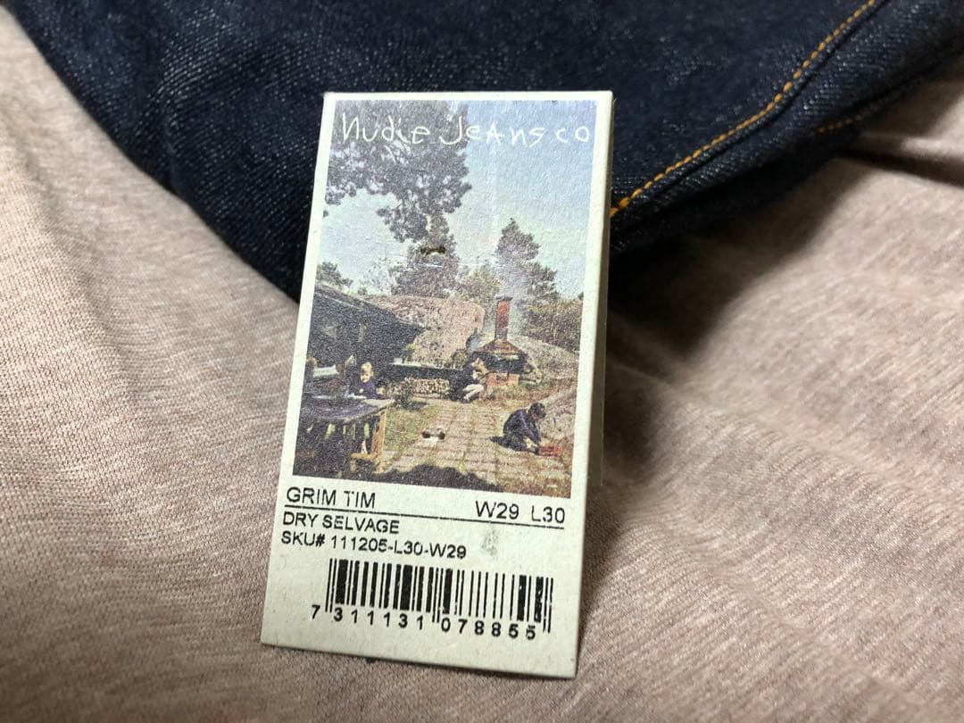 NudieJeansヌーディージーンズ GRIM TIM DRY SELVAGE