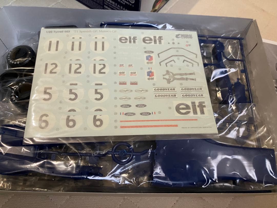 Tyrrell 003 1971 MONACO GP 1/20 プラモデル