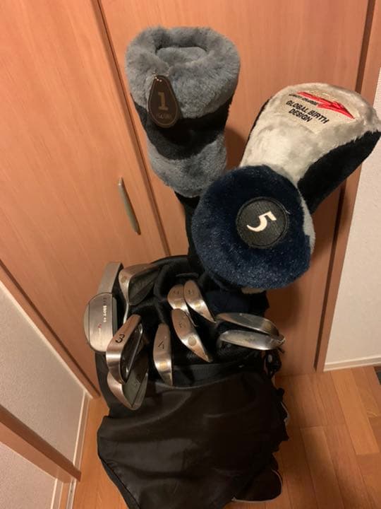 ゴルフセット(クラブ、バッグ、クラブカバー)