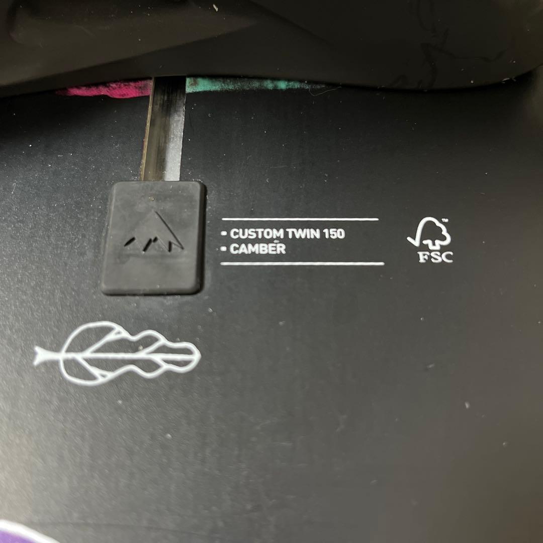 BURTON CUSTOM TWIN 150 × BURTON CUSTOM M