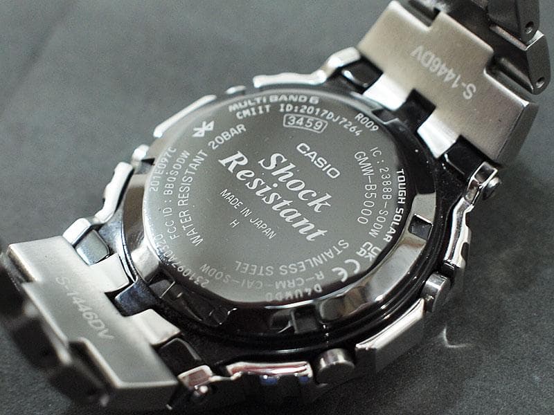 美品 G-SHOCK GMW-B5000D-1JF フルメタル Gショック