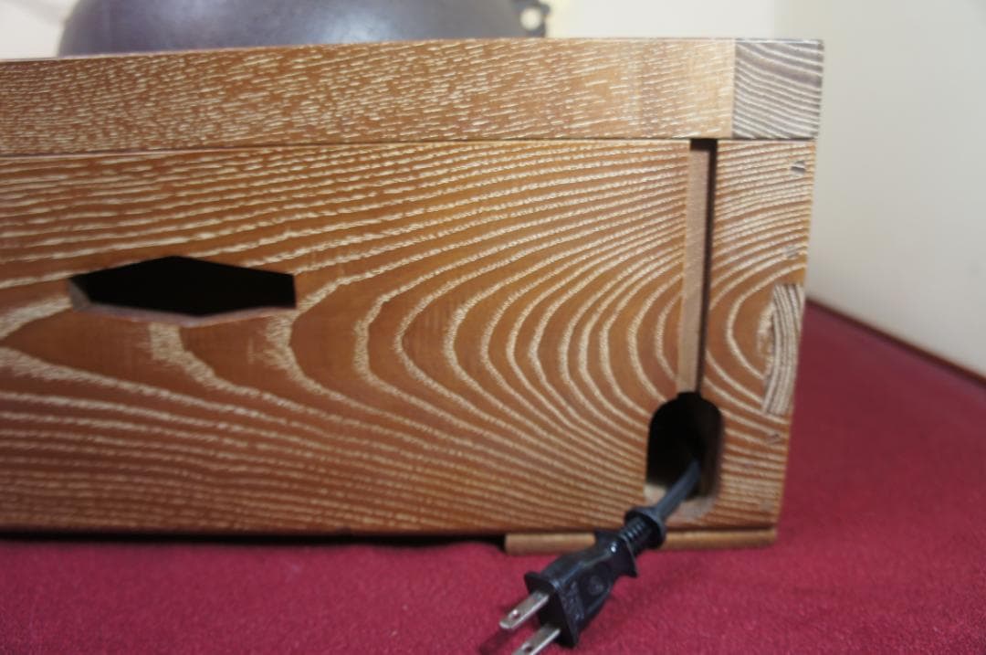 専用☆美品 女桑置炉 国宝 経典 繰口釜 600W(可変) 電熱器 送料込み