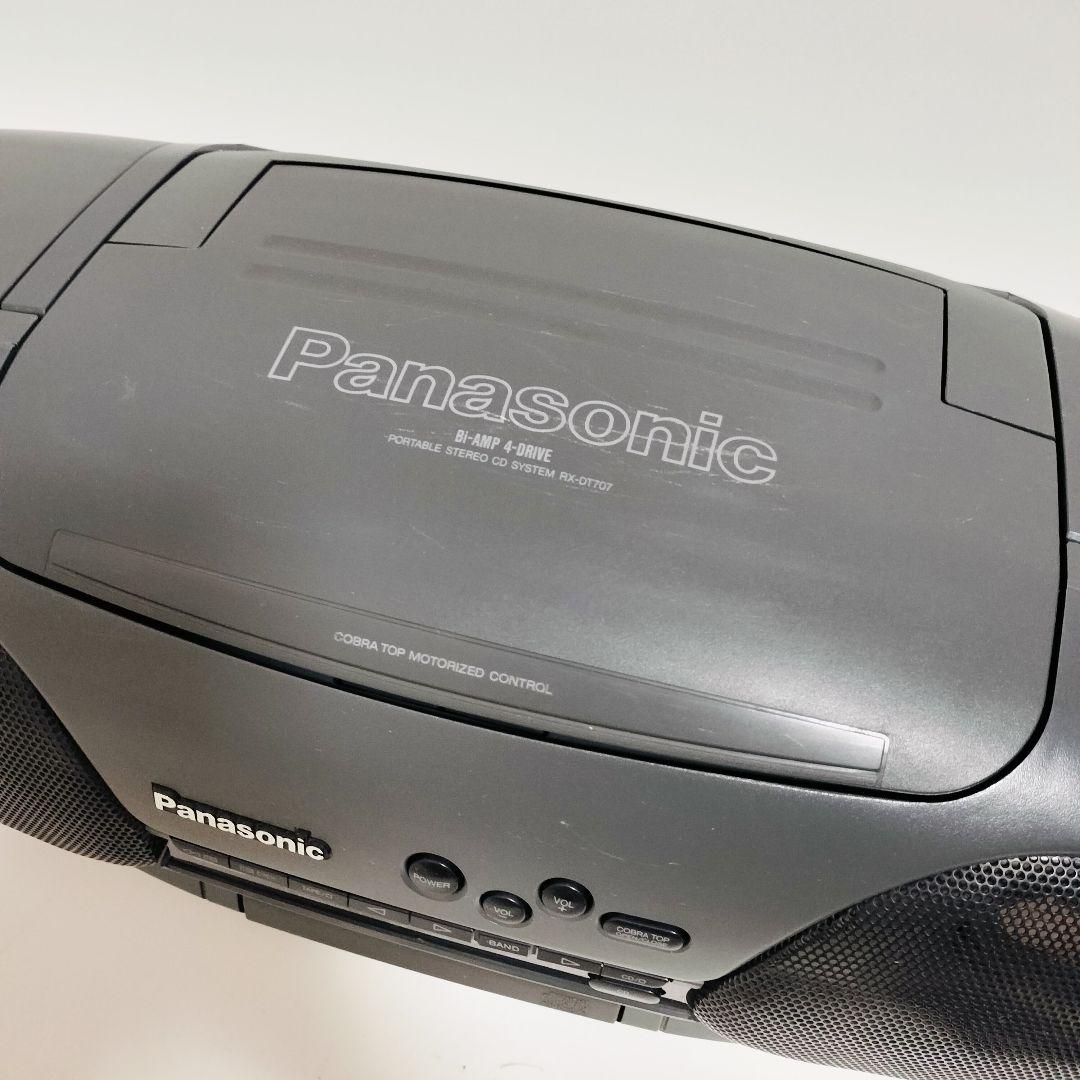 【動作品】パナソニックPanasonic RX-DT707リモコン付コブラトップ