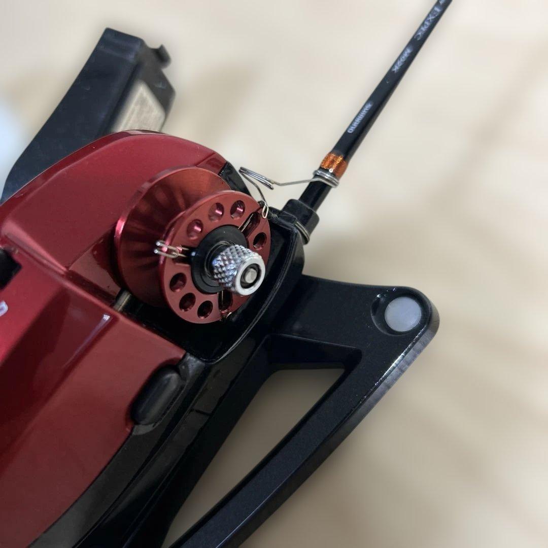 シマノワカサギマチックDDMレット+ NANUKたたき台+エクスペック M02K