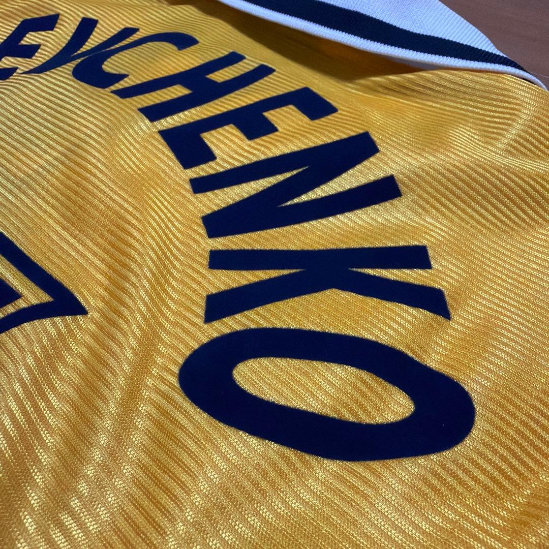 代表 2002年シェフチェンコ #7 長袖ユニフォーム【新品、タグ付】