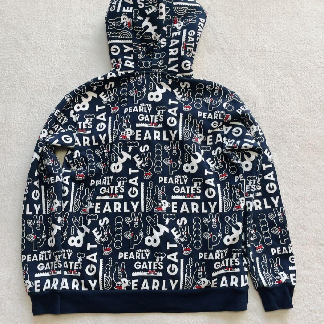 パーリーゲイツ　裏起毛　セットアップ　パーカー　スカート　どうしちゃったPG