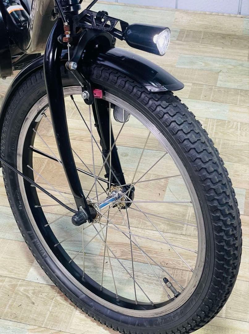 3042ヤマハ12.8アンペア3人乗り対応20インチ子供乗せ　電動アシスト自転車